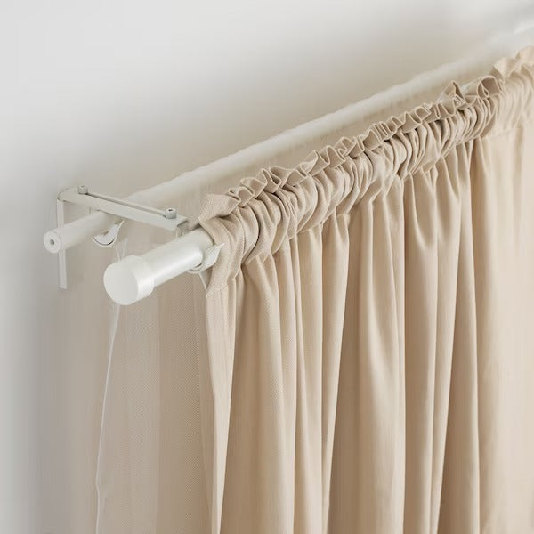 IKEA Hugad curtain rod white