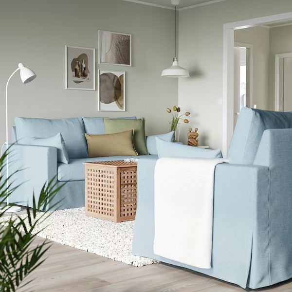 IKEA Hyltarp 2 seat sofa kilanda pale blue