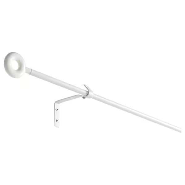 IKEA IRJA Curtain rod set white