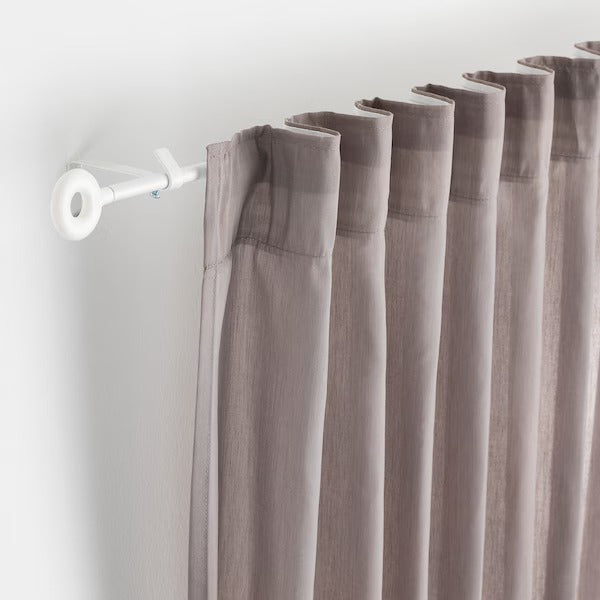 IKEA IRJA Curtain rod set white