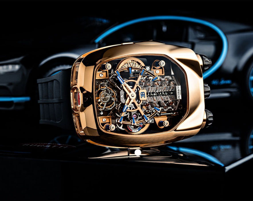 Jacob & Co. Bugatti Chiron Tourbillon Rose Gold Luxury watch