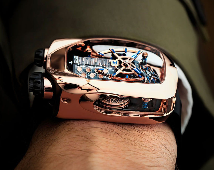 Jacob & Co. Bugatti Chiron Tourbillon Rose Gold Luxury watch