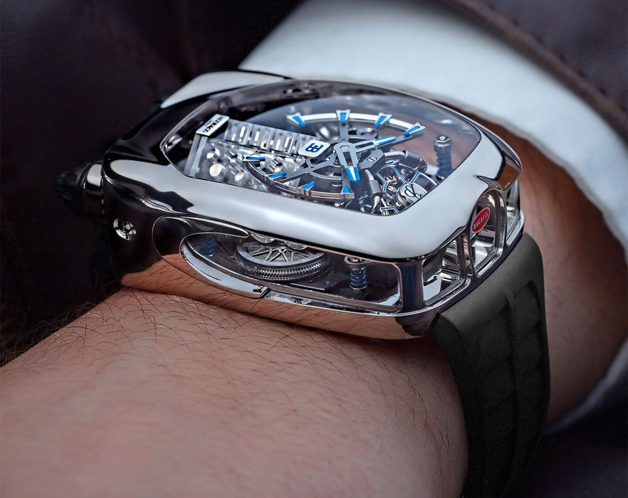 Jacob & Co. Bugatti Chiron Tourbillon White Gold Luxury watch