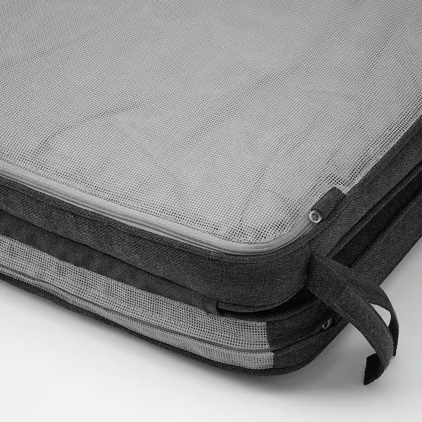 IKEA Järpön Duvholmen seat back cushion outdoor anthracite