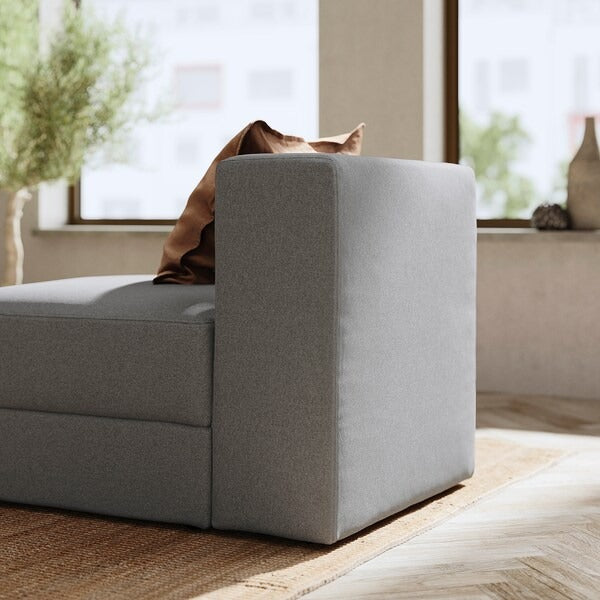 IKEA Jattebo 1 seat module with storage tonerud grey