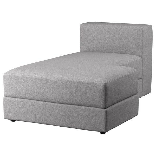IKEA Jattebo chaise longue module right tonerud grey