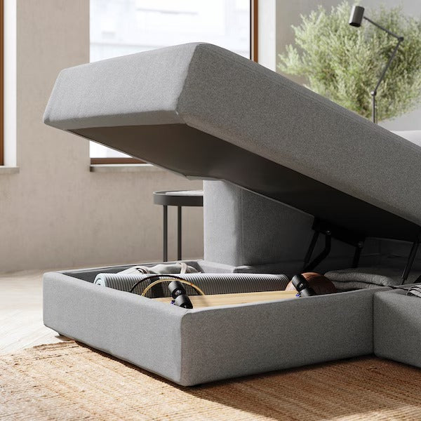 IKEA Jattebo chaise longue modules tonerud grey