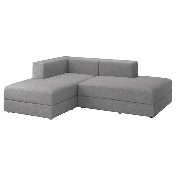 IKEA Jattebo chaise longue modules tonerud grey