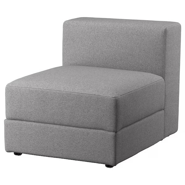 IKEA Jattebo cover 1 seat module with storage tonerud grey