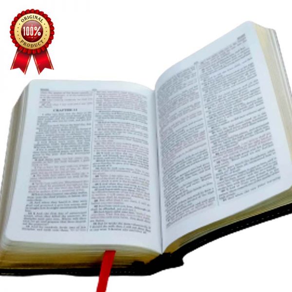 Authorized King James Version (Red Letter and Pocket Size) Edition Leather Bound - English Bibles