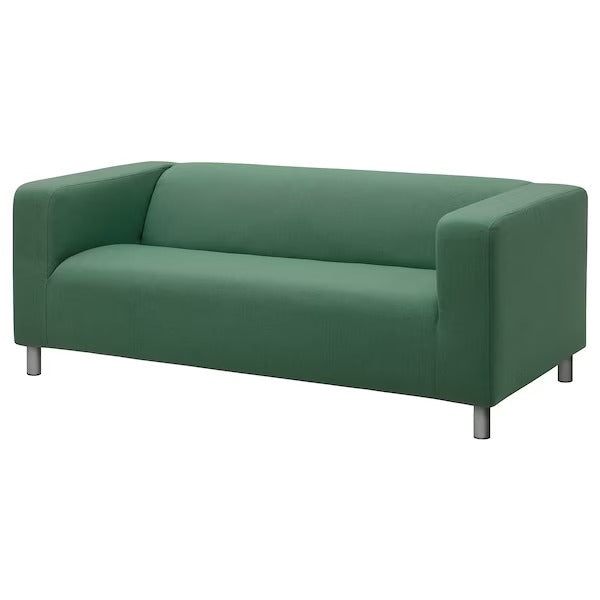 IKEA Klippan 2 seat sofa vissle green