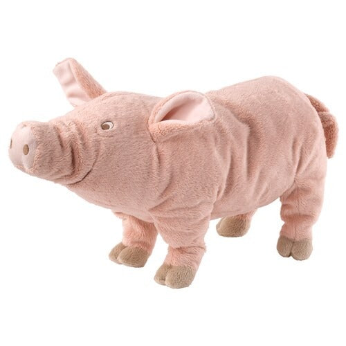 IKEA KNORRIG Soft toy, pig/pink | IKEA Soft Toys | Eachdaykart
