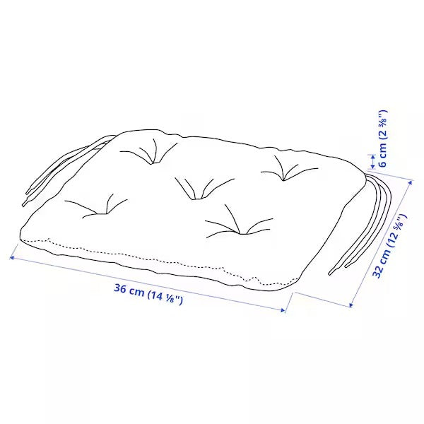 IKEA Kuddarna chair cushion outdoor beige