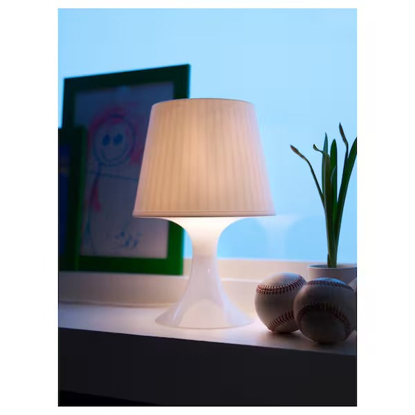 IKEA LAMPAN Table lamp, white | IKEA Table Lamps | Eachdaykart