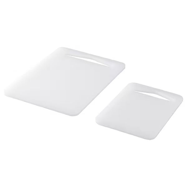 IKEA Legitim chopping board set of 2 white