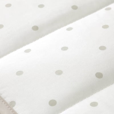 IKEA LENAST Bumper pad, dotted/white grey, 60x120 cm (24x47 ") | IKEA Bed linen | Eachdaykart