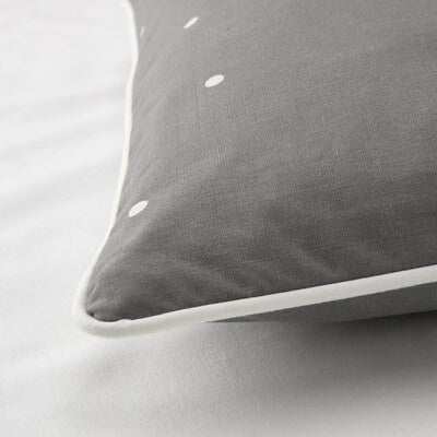 IKEA LENAST Duvet cover 1 pillowcase for cot, dot pattern, 110x125/35x55 cm (43x49/14x22 ") | IKEA Bed linen | Eachdaykart