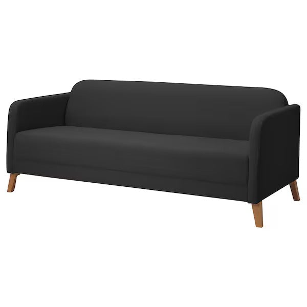 IKEA Linanas 3 seat sofa vissle dark grey
