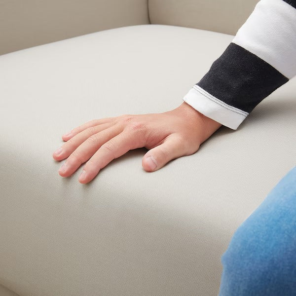 IKEA Linanas 3 seat sofa with chaise longue vissle beige