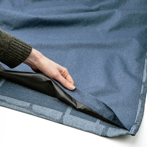 IKEA Lonnstavmal Block out curtains 1 pair blue