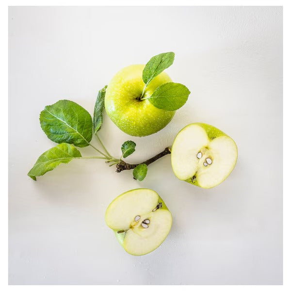 IKEA Lovskogslund scented candle apple light green