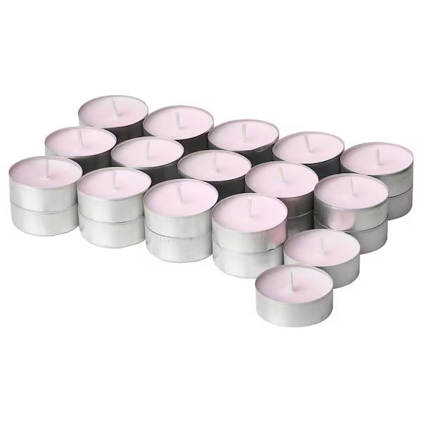 IKEA Lugnare scented tealight jasmine pink