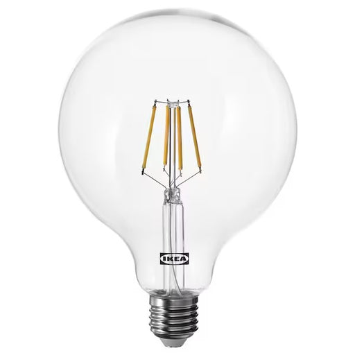 IKEA LUNNOM LED bulb E27 470 lumen, dimmable/globe clear glass | IKEA LED Bulbs | Eachdaykart Global
