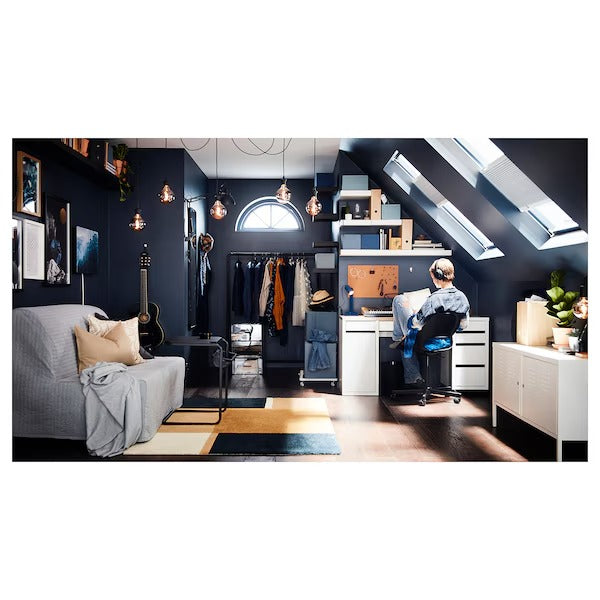 IKEA Lycksele Havet 2 seat sofa bed knisa light grey