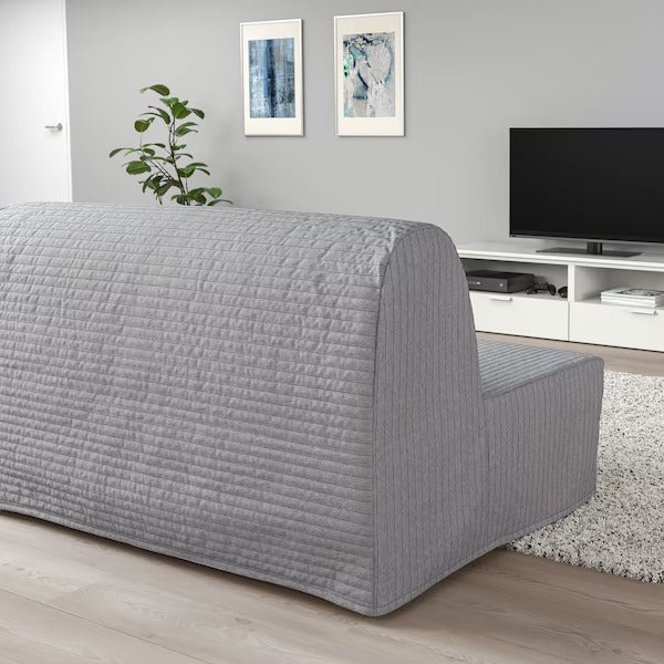 IKEA Lycksele murbo 2 seat sofa bed knisa light grey