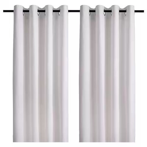 IKEA Merete Curtains 1 pair white