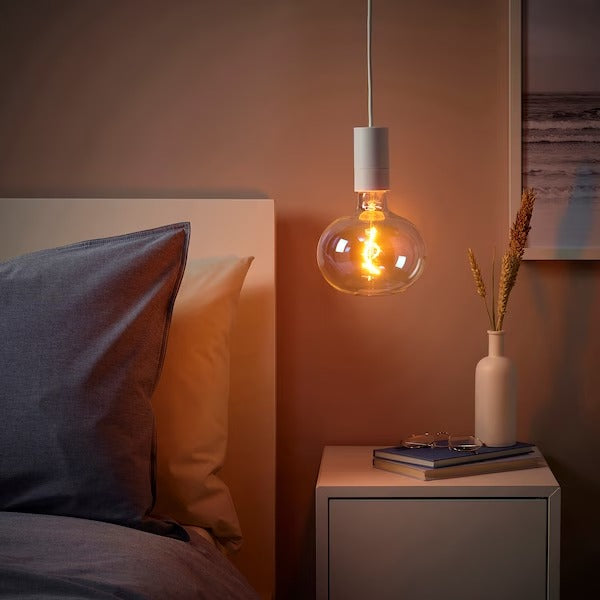 IKEA MOLNART LED bulb E27 260 lumen, ellipse shaped multicolour, 150 mm (6 ") | IKEA LED Bulbs | Eachdaykart global