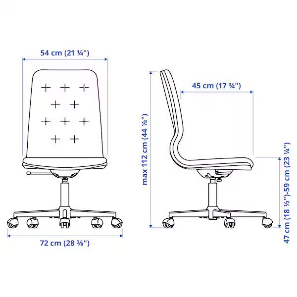 IKEA Mullfjallet conference chair with castors