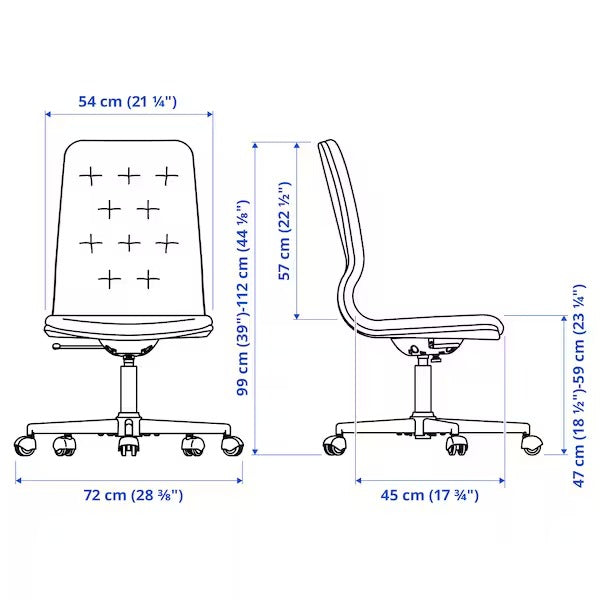 IKEA Mullfjallet conference chair with castors