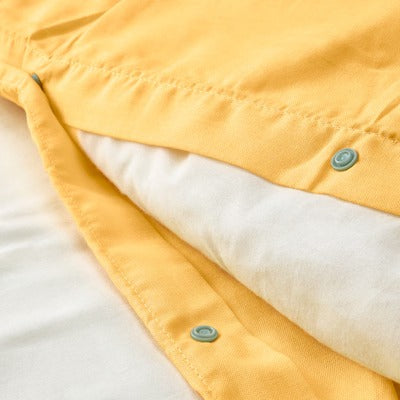 IKEA NATTSVARMARE Bettbezug und Kissenbezug, gelb, 150 x 200/50 x 80 cm (59 x 79/20 x 31 ") | IKEA Bettwäsche | Everydaykart