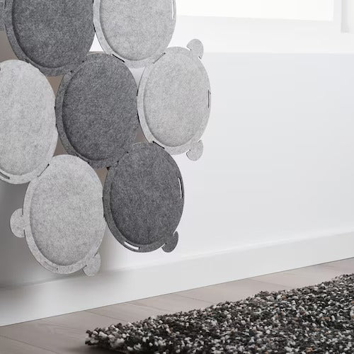 IKEA ODDLAUG Sound absorbing panel, grey | IKEA Curtains | Eachdaykart