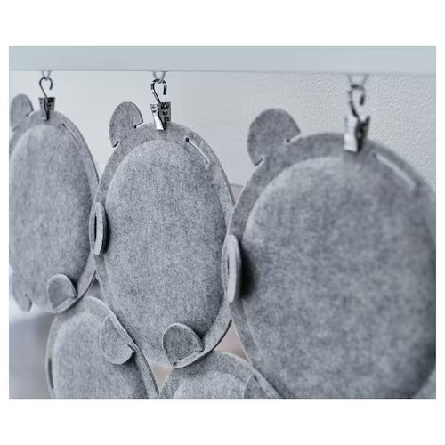 IKEA ODDLAUG Schallabsorbierendes Paneel, grau | IKEA Vorhänge | Eachdaykart