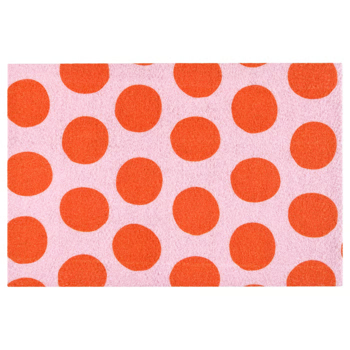 IKEA KÖRFÄLTSPIL Door mat, blue green/circle pattern, 40x60 cm (1 ' 4 "x2 ' 0 ")