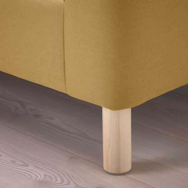 IKEA Parup 2 seat sofa vissle yellow brown