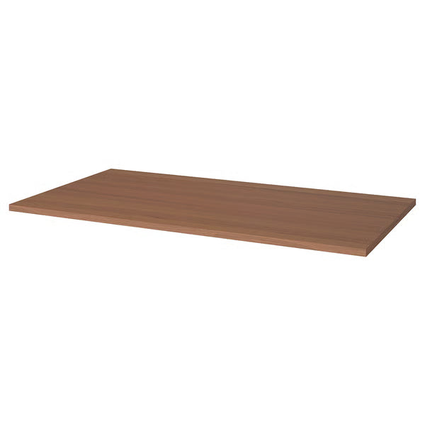 IDASEN Table top, black, 160x80 cm (63x31 1/2 ")