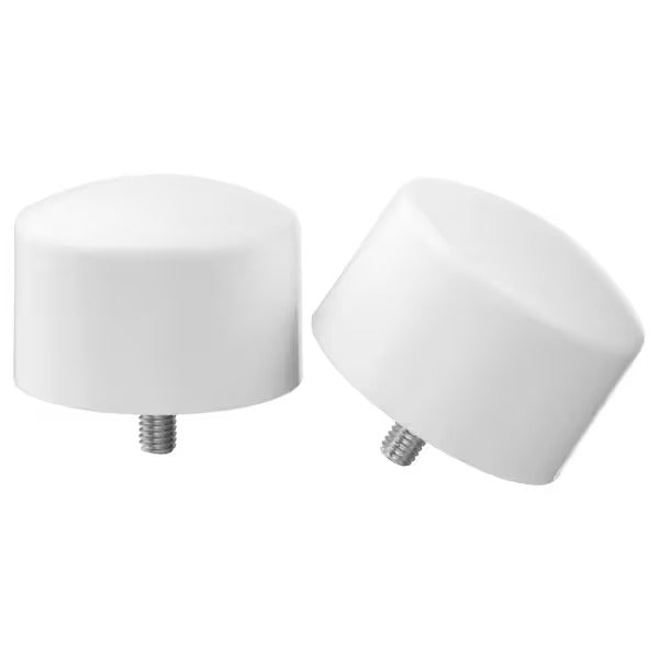 IKEA Raffig finials white