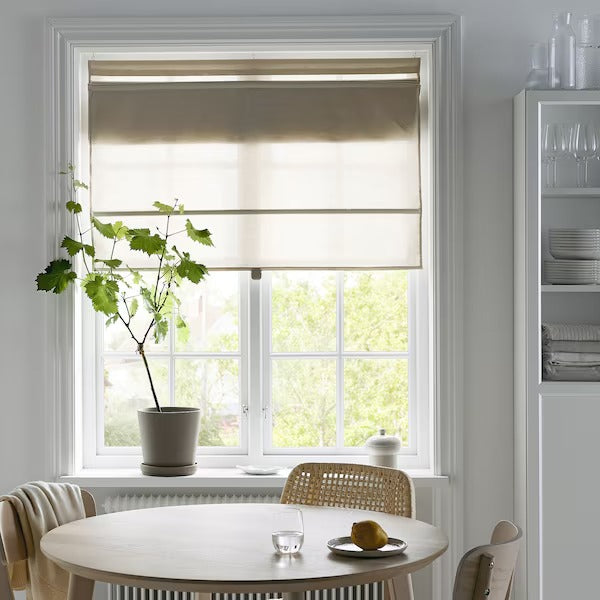 IKEA Ringblomma roman blind beige
