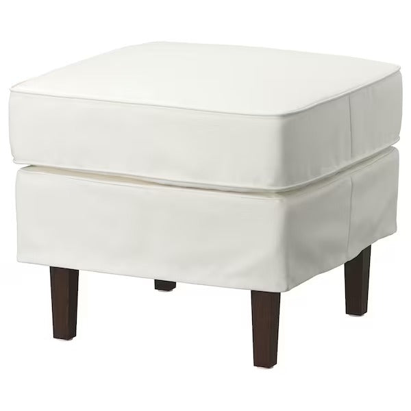 IKEA Rocksjon footstool blekinge white