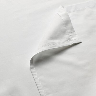 IKEA RONNVECKMAL Sheet, white, 150x260 cm (59x102 ") | IKEA Bed linen | Eachdaykart
