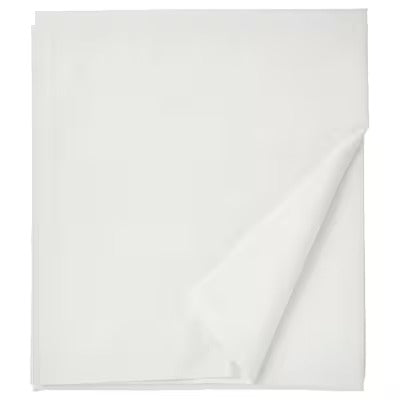IKEA RONNVECKMAL Sheet, white, 150x260 cm (59x102 ") | IKEA Bed linen | Eachdaykart
