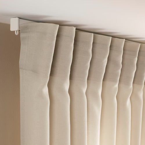 IKEA Rosenrobinia Sheer curtains 1 pair beige