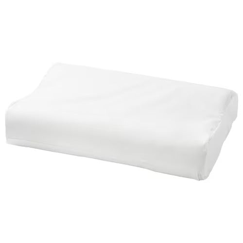 IKEA ROSENSKARM Pillowcase for ergonomic pillow, white, 33x50 cm (13x20 ") | IKEA Bed linen | Eachdaykart