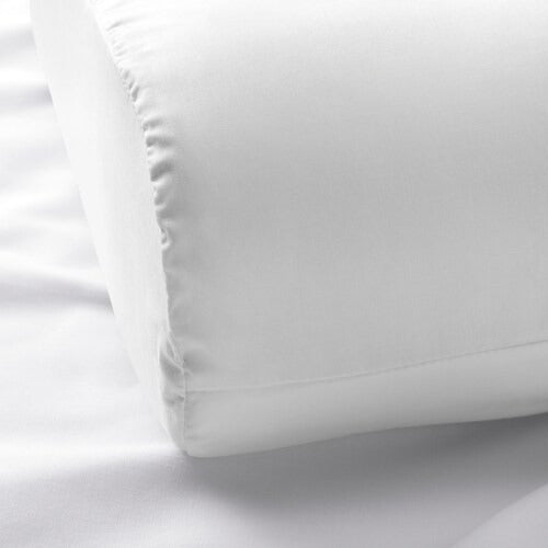 IKEA ROSENSKARM Pillowcase for ergonomic pillow, white, 33x50 cm (13x20 ") | IKEA Bed linen | Eachdaykart