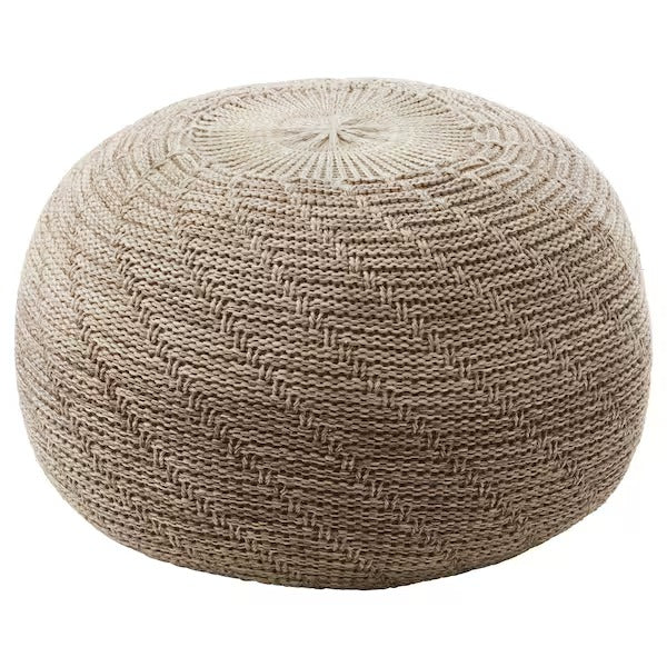 IKEA Sandared pouffe beige