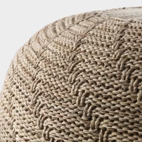 IKEA Sandared pouffe beige