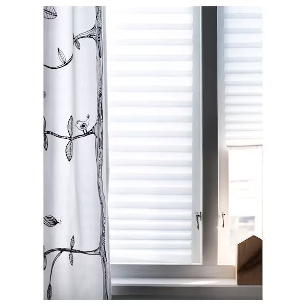 IKEA Schottis pleated blind white